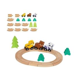 VOZIC SA ZIVOTINJAMA DRVENI 107/52329