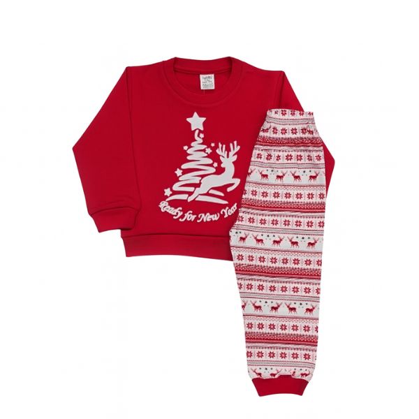 PIDZAMA NG VEL.3 D.Z. CRVENA JELKA 0010822501