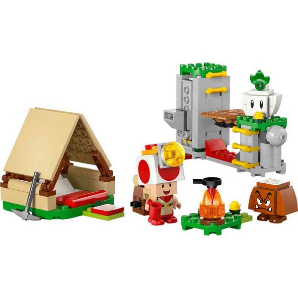 LEGO SUPER MARIO CAPTAIN TOADS CAMP LE 72040 - Слика 2