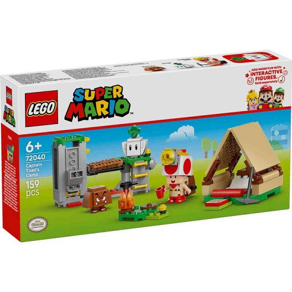 LEGO SUPER MARIO CAPTAIN TOADS CAMP LE 72040