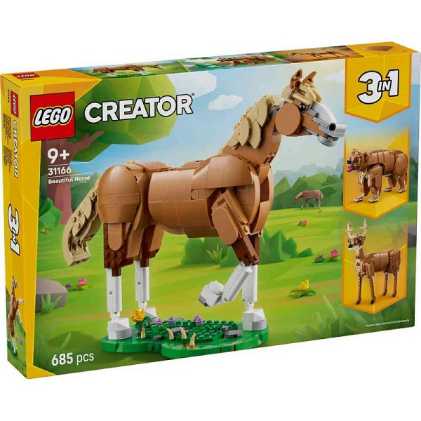 LEGO CREATOR BEAUTIFUL HORSE LE31166