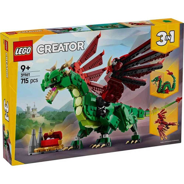 LEGO CREATOR MEDIEVAL DRAGON LE31161