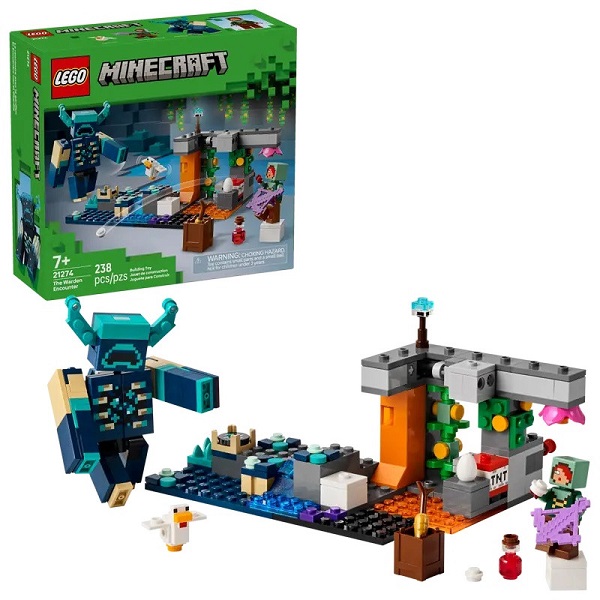 LEGO MINECRAFT THE WARDEN ECOUNTER LE21274 - Слика 2
