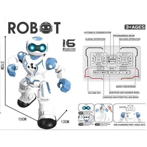ROBOT RC SVETLO I ZVUK 040985 - Слика 2