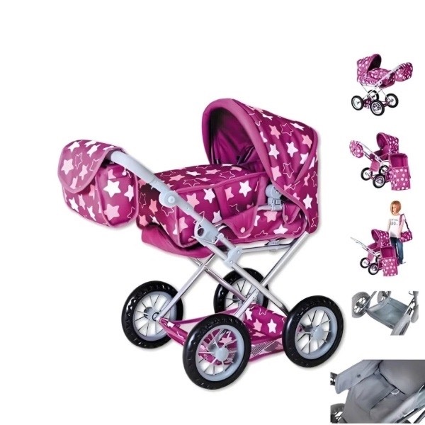 KOLICA RUBY STAR DARK PINK 631450 - Слика 2