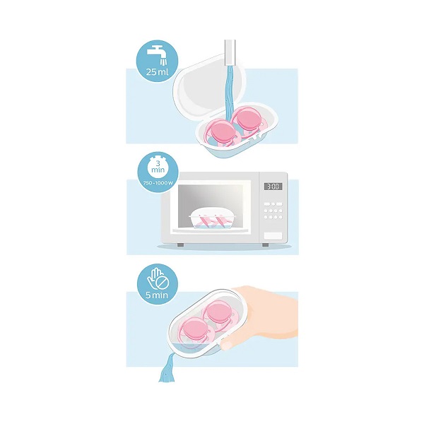 VARALICA AVENT SOFT 18M+ 2KOM ORANGE 1584 - Слика 2