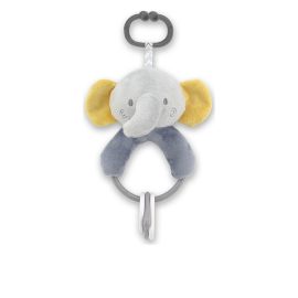 PLIŠANA IGRAČKA ZVEČKA ELEPHANT GREY 400010