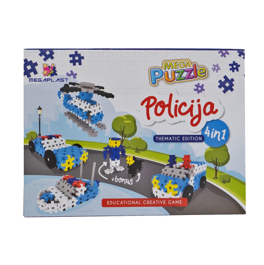 MEGA PUZZLE POLICIJA