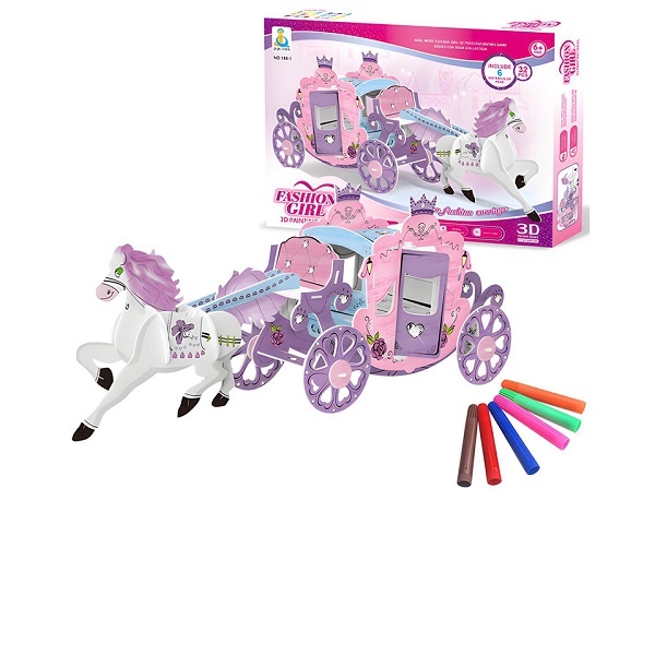 3D PUZZLE KOČIJE 0008