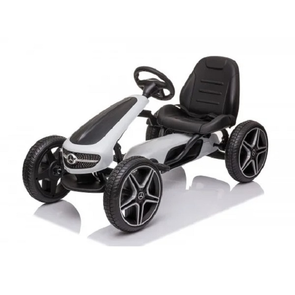 FORMULA NA PEDALE TS-023 BELA  MERCEDES